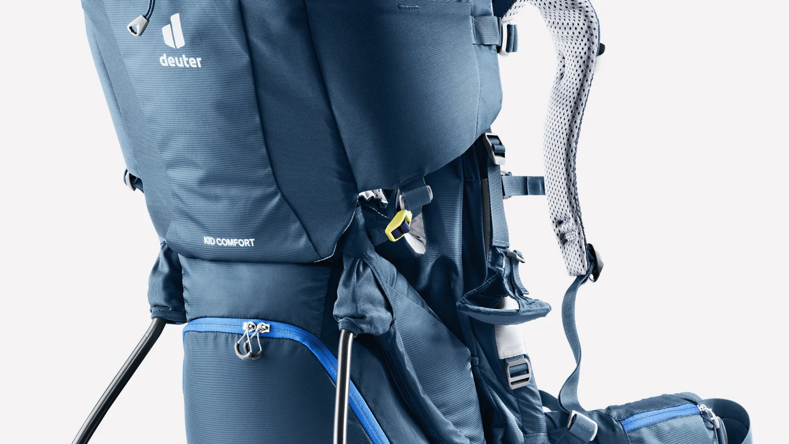 Porte-bébé randonnée Deuter Kid Comfort vu de profil